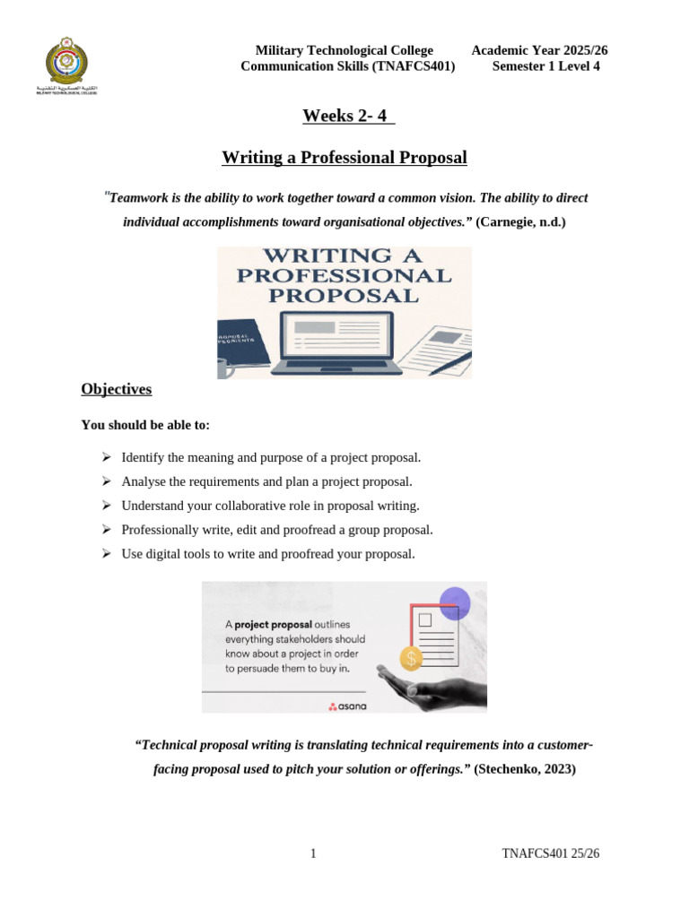 Writing Effective Engineering Proposals | PDF