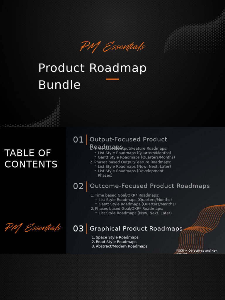 Comprehensive Product Roadmap Guide | PDF