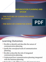 2-Nature of Comm. Planning and Role