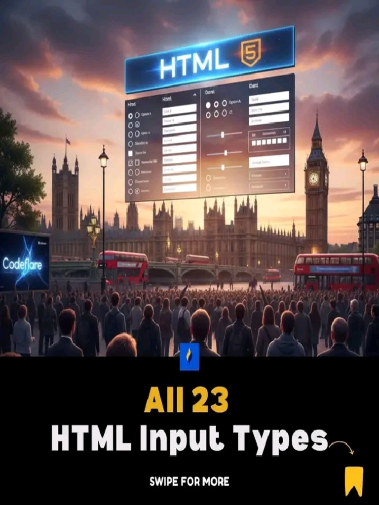 All HTML Input Types | PDF
