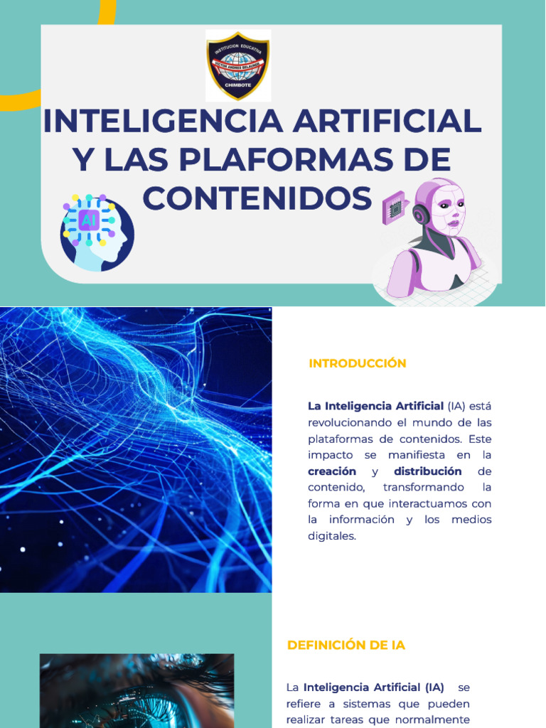 IA y su Impacto en Contenidos Digitales | PDF | Inteligencia artificial ...