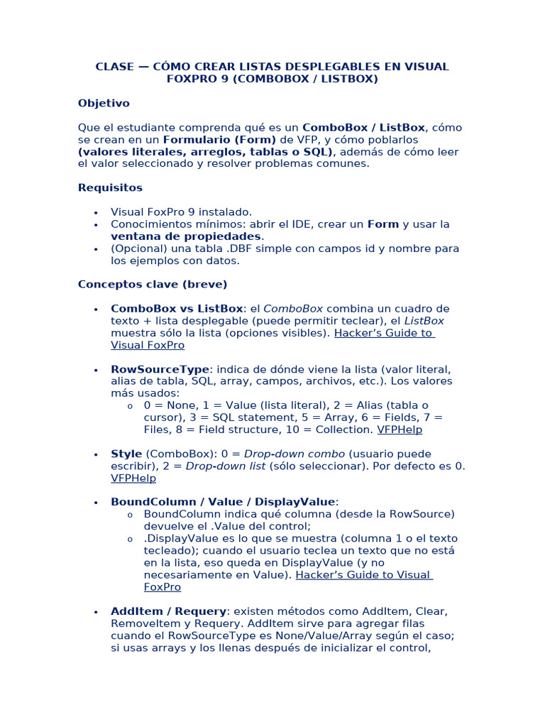 Clase | PDF | SQL | Programación de computadoras