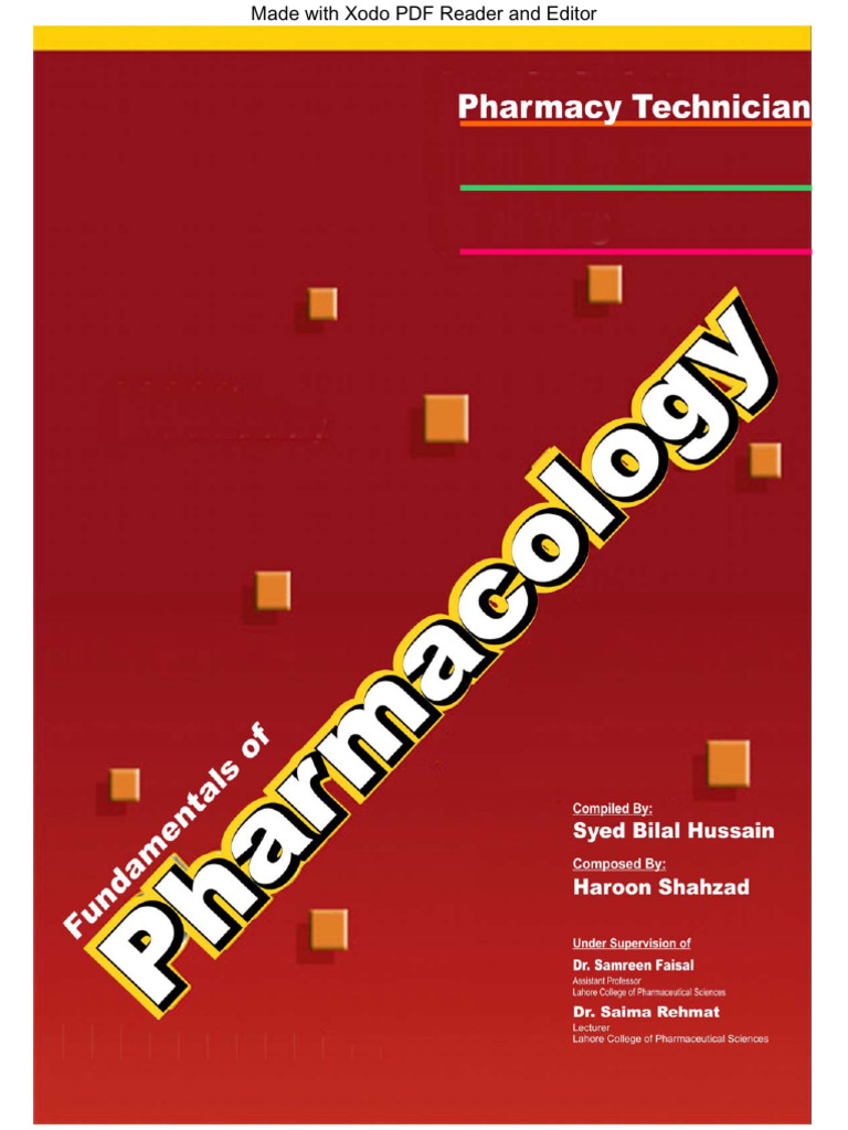 Pharmacology Paper 1 | PDF | Receptor (Biochemistry) | Drug Metabolism