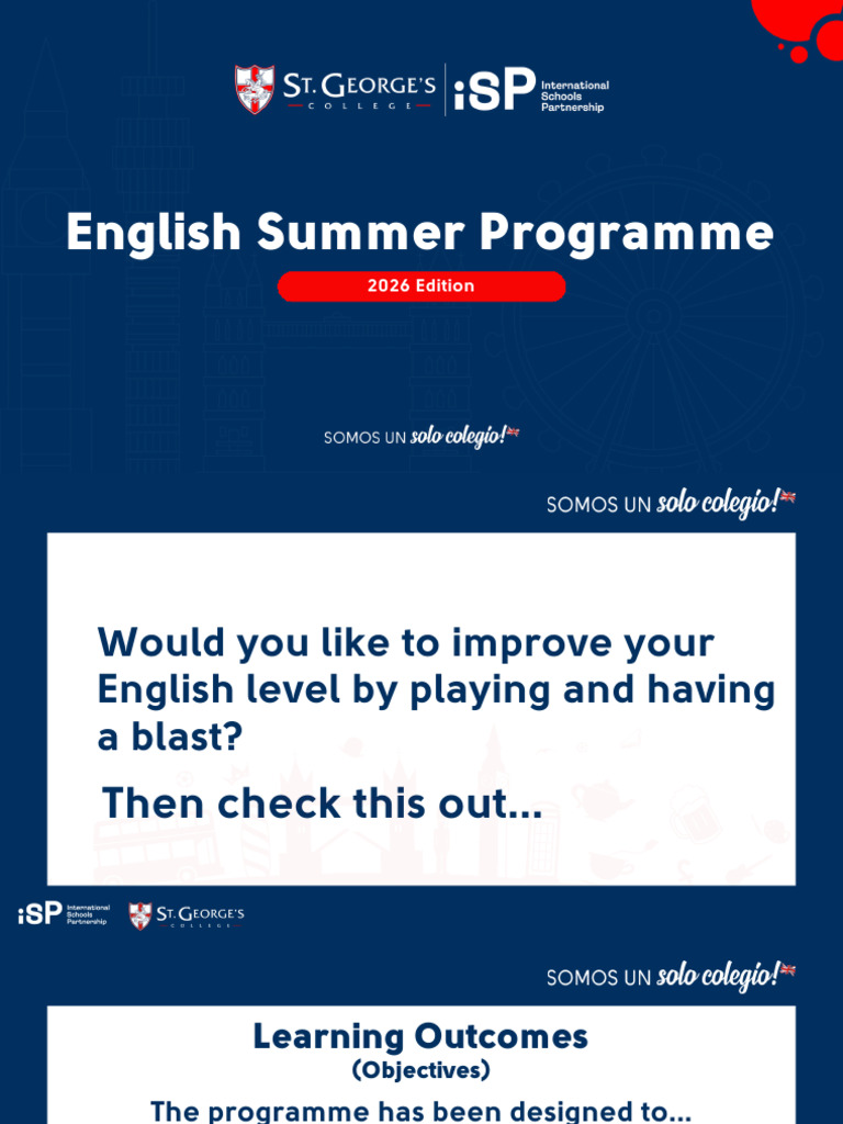 English Summer Programme | PDF