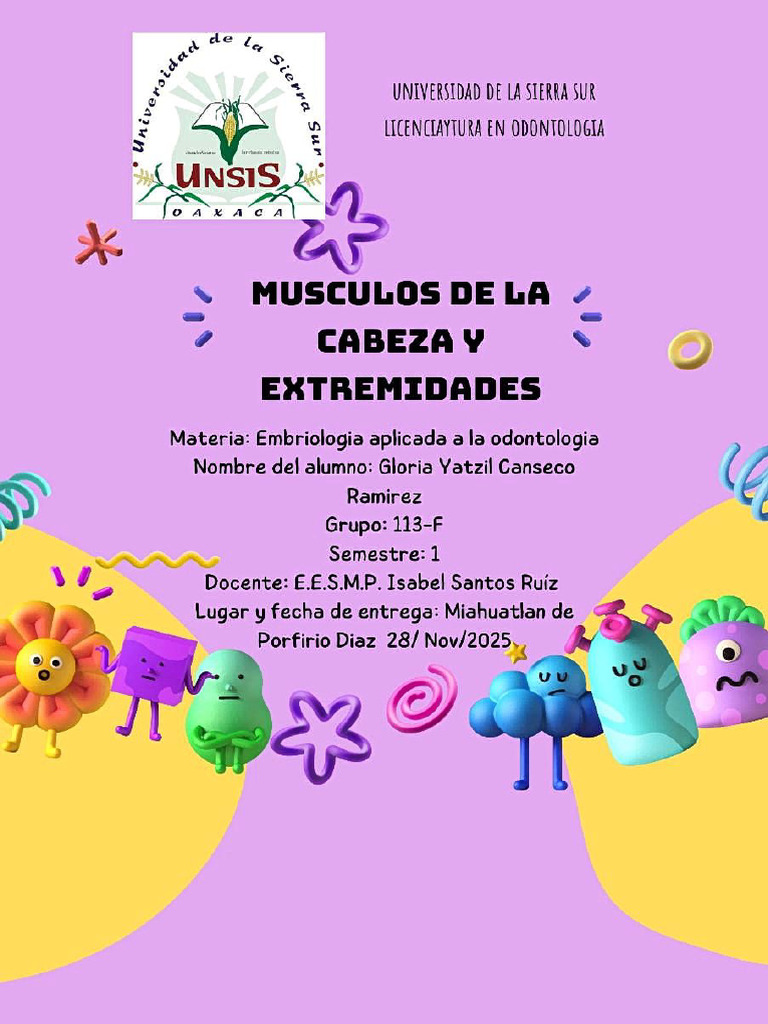 Embrio Cabeza y Extremidades | PDF