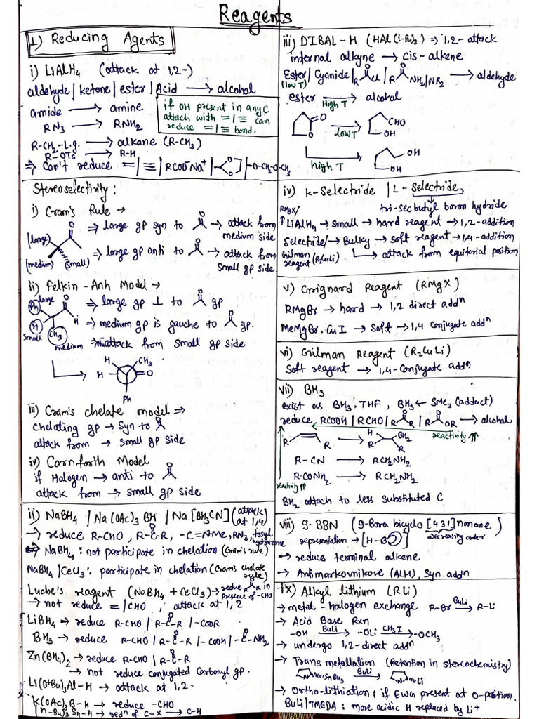 Reducing Reagents | PDF