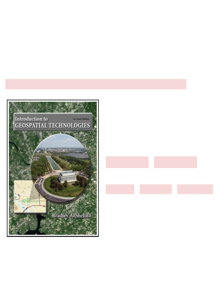 Introduction to Geospatial Technologies 2nd Edition by Bradley A ...