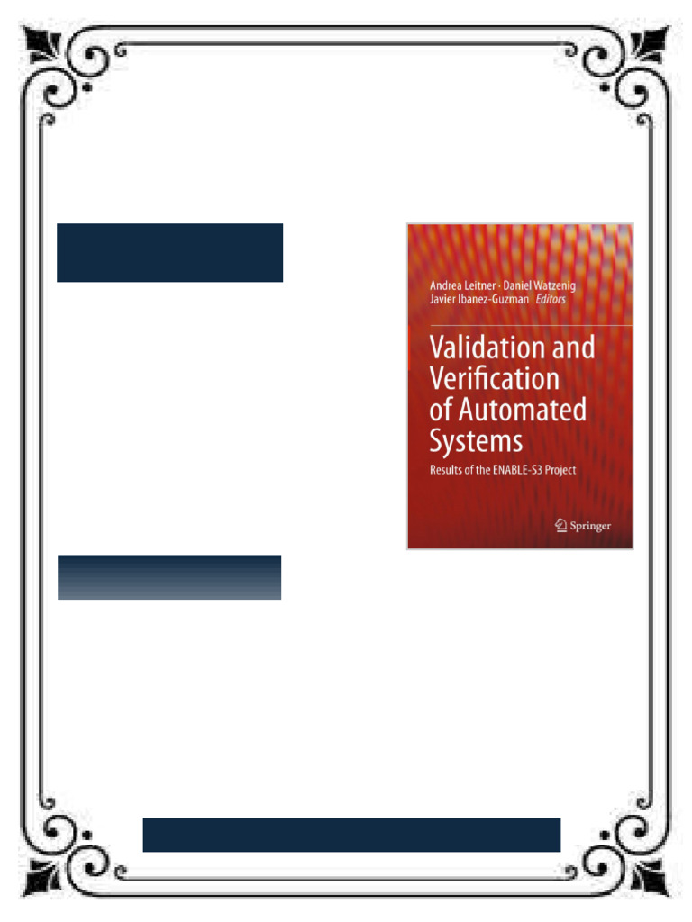 Validation and Verification of Automated Systems: Results of the ENABLE ...