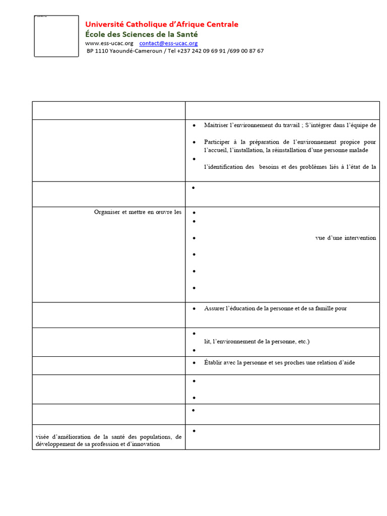 Objectifs de stages en soins infirmiers | PDF | Allaitement | Médecine ...