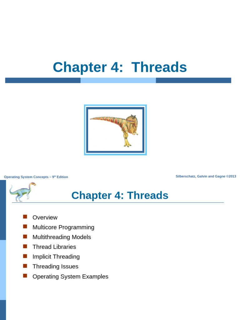 ch4 | PDF | Thread (Computing) | Multi Core Processor