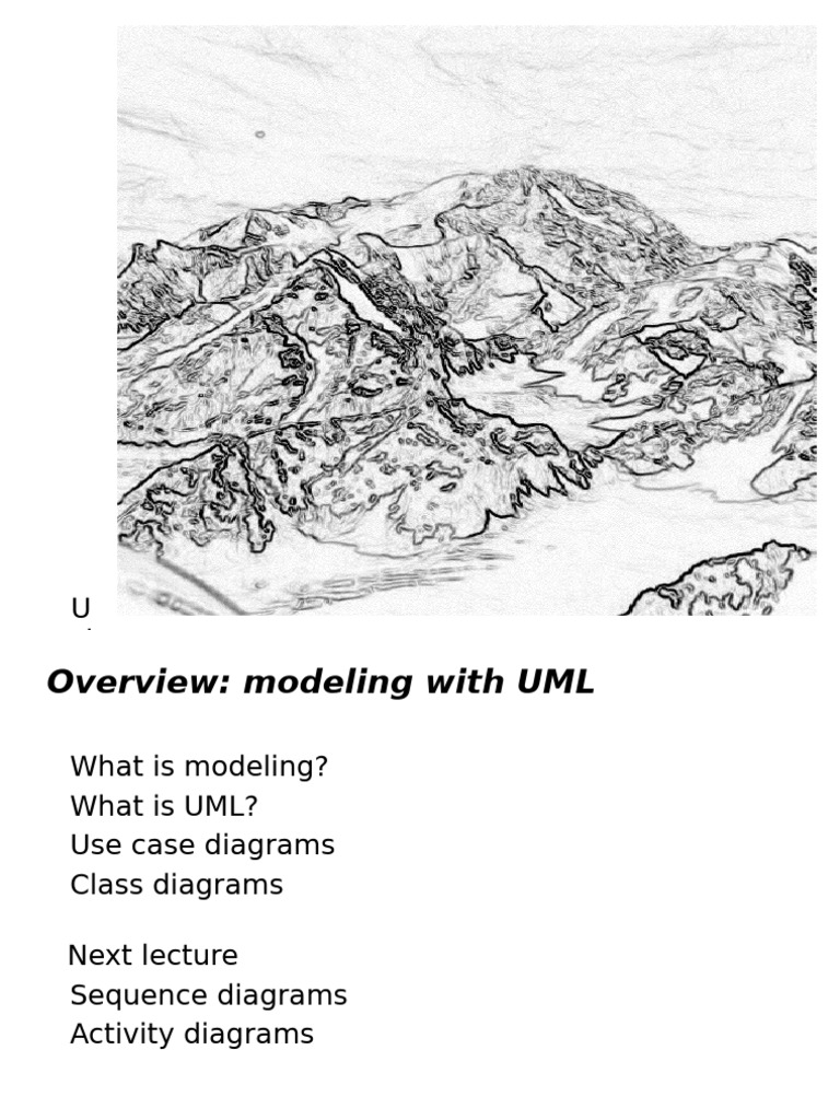 UML Modeling Overview and Diagrams | PDF | Unified Modeling Language ...