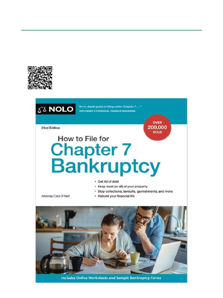 How to File for Chapter 7 Bankruptcy - 23rd Edition ISBN 9781413331059 ...