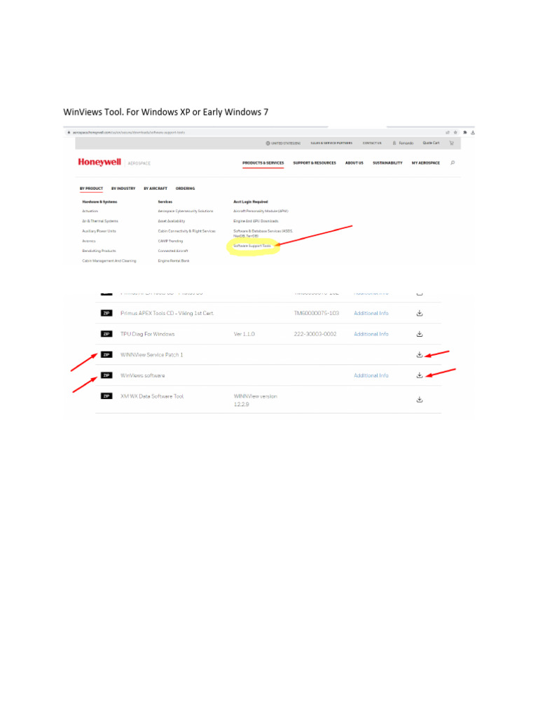 WinViews Tool Aerospace WEB Portal | PDF