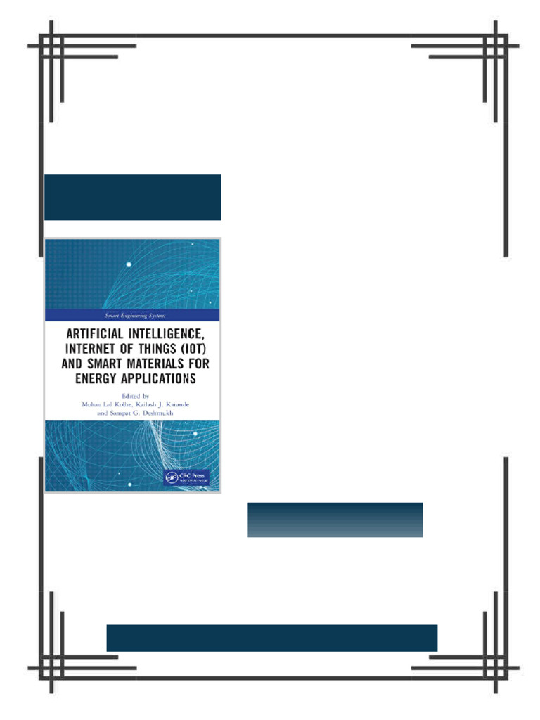 Artificial Intelligence, Internet of Things (IoT) and Smart Materials ...