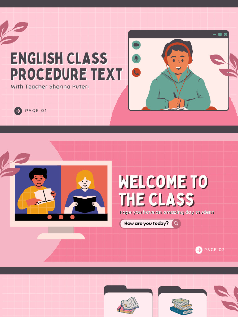 Procedure Text With Teacher Sherina Puteri | PDF | Procedural Knowledge ...