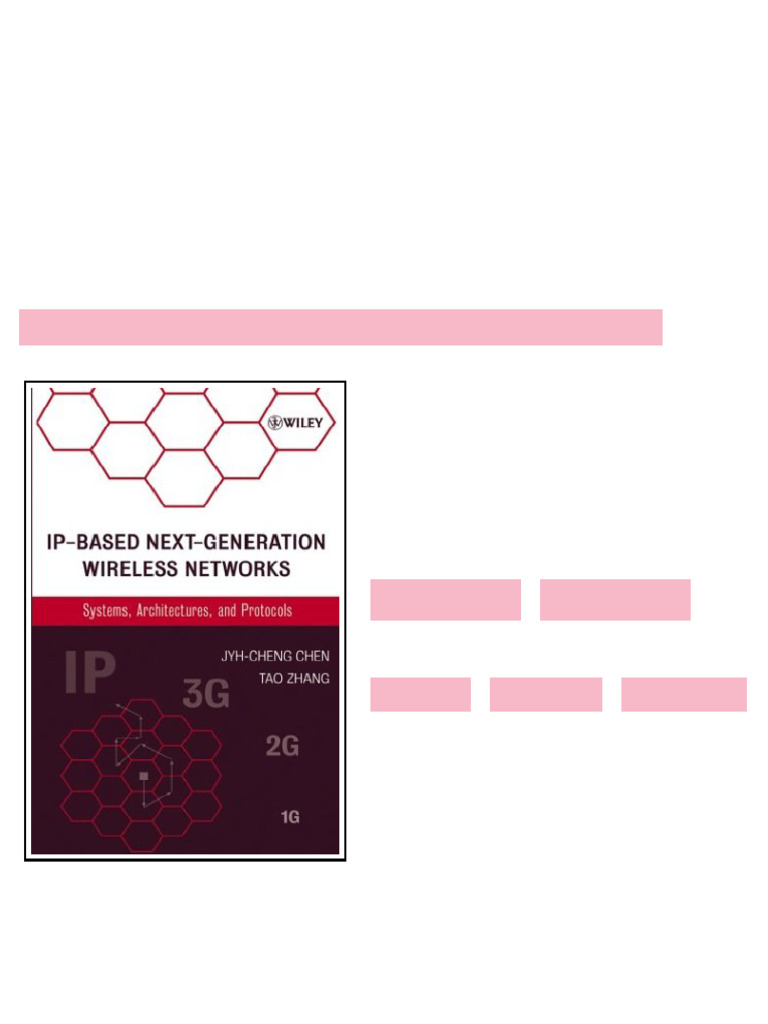 (Ebook) IP-Based Next-Generation Wireless Networks: Systems ...