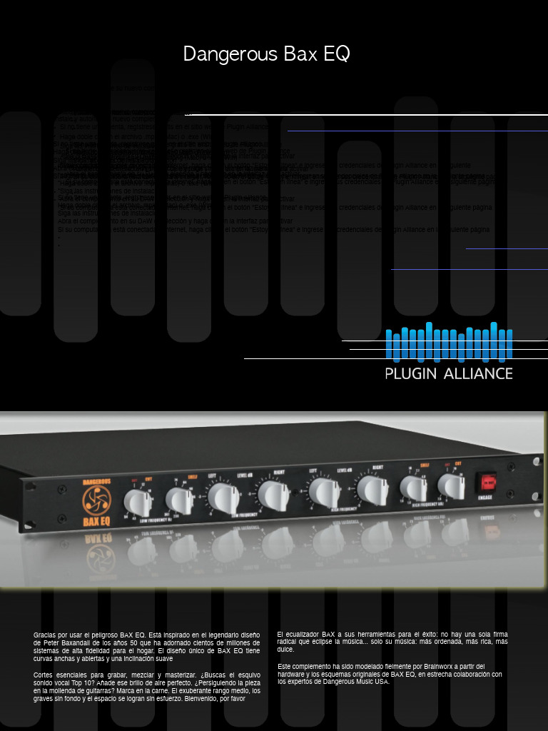 Guía de instalación del complemento BAX EQ | PDF | Informática
