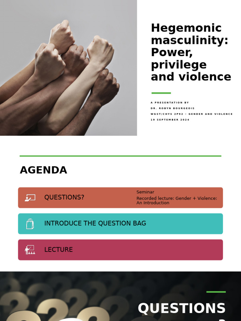Hegemonic Masculinity and Gender Violence | PDF | Masculinity | Violence