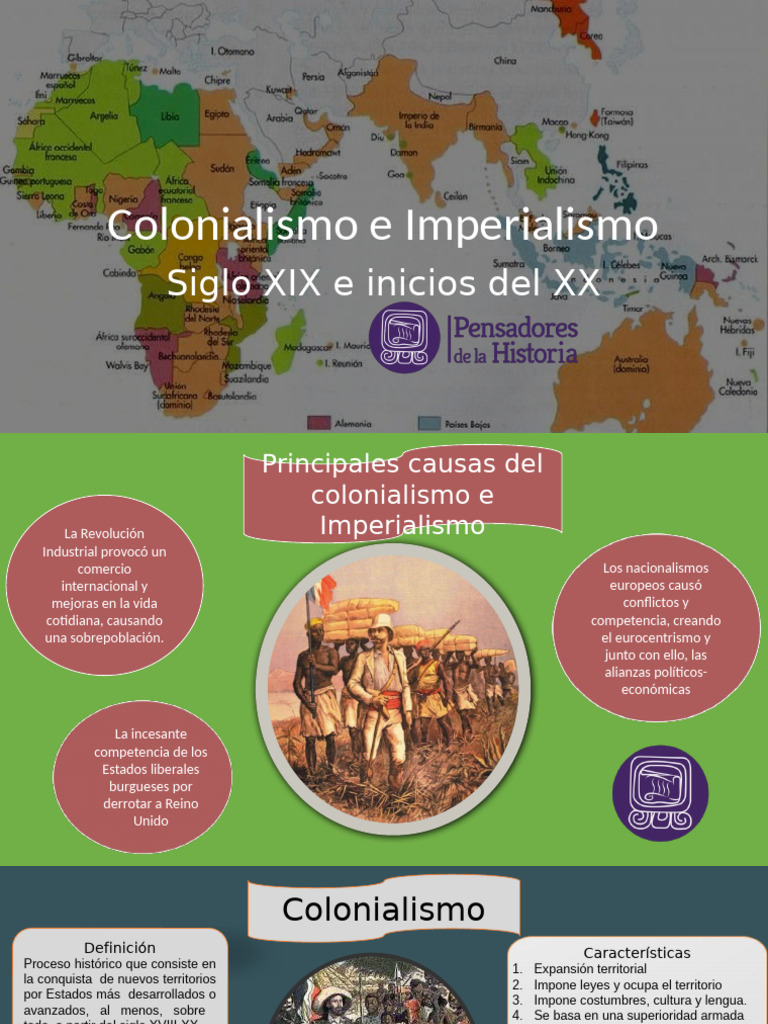 Colonialismo e Imperialismo en el Siglo XIX | PDF | Colonialismo | África