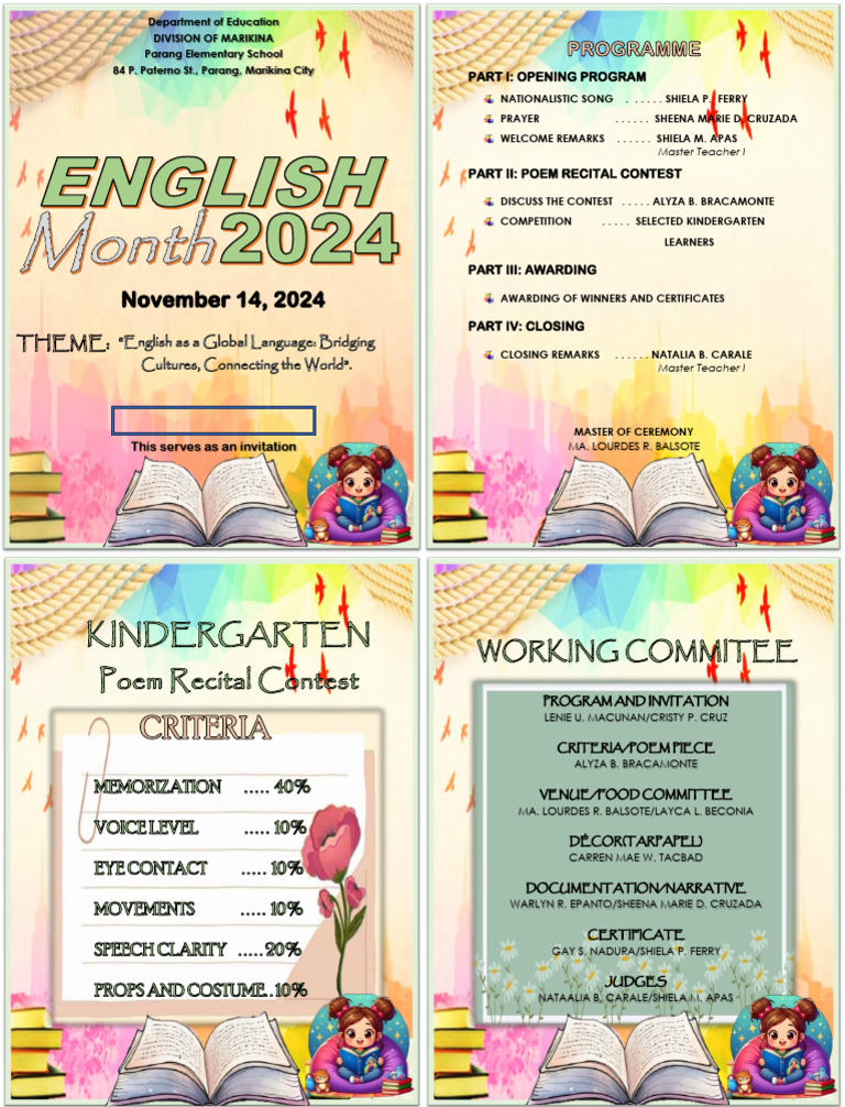 English Language Program Invitation | PDF