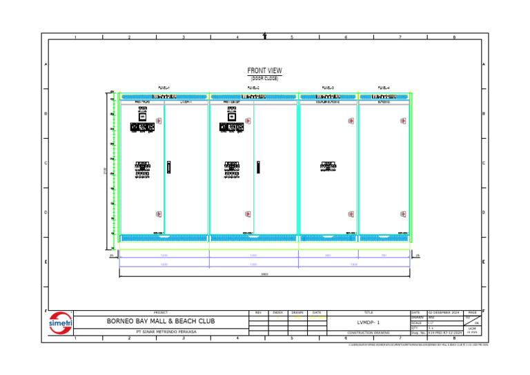 Free Standing Panel Design for Borneo Bay | PDF