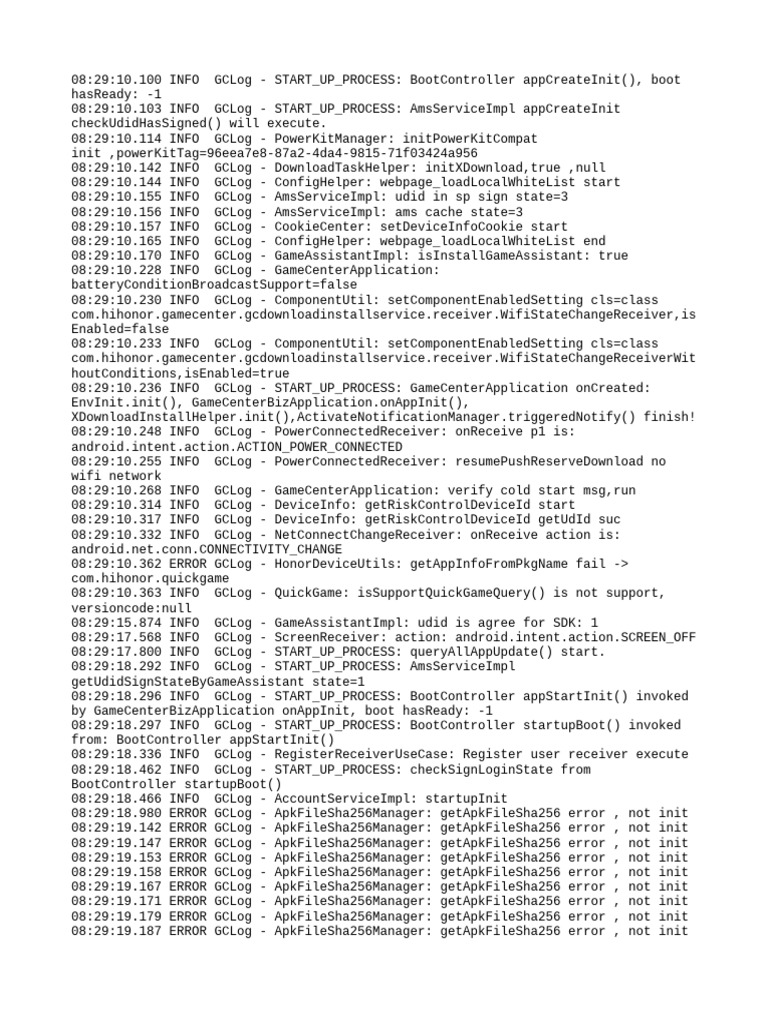GameCenter Application Startup Log | PDF | World Wide Web Consortium ...