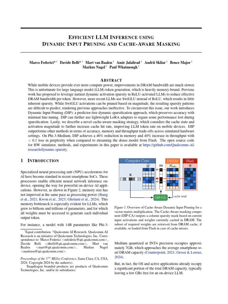 2412.01380v2 | PDF | Cache (Computing) | Algorithms