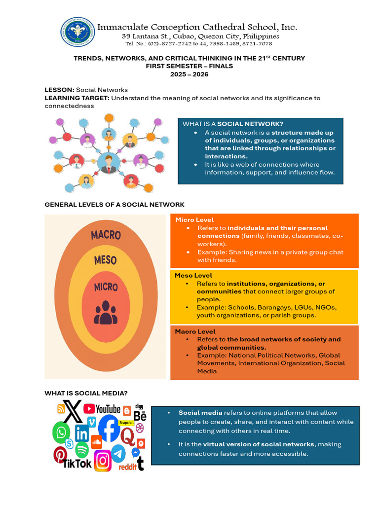 5 - Social Networks | PDF | Internet | World Wide Web