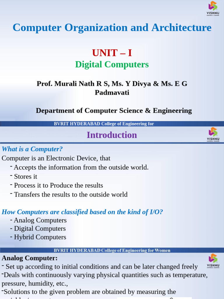 01_01 Digital Computers | PDF | Computer Program | Programming