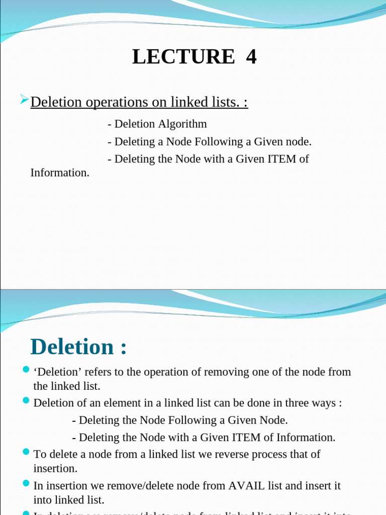 4st lec | PDF | Algorithms And Data Structures | Computer Programming