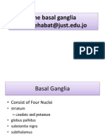 The Basal Ganglia Mashehabat@just - Edu.jo