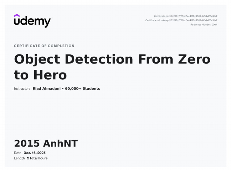 Object Detection From Zero To Hero | PDF
