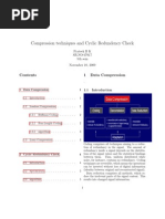 Compression Techniques and Cyclic Redundency Check