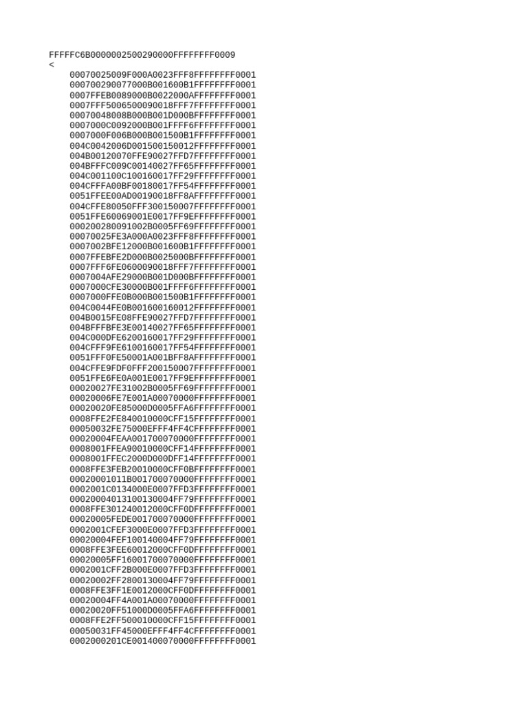 Hexadecimal Data Analysis Report | PDF