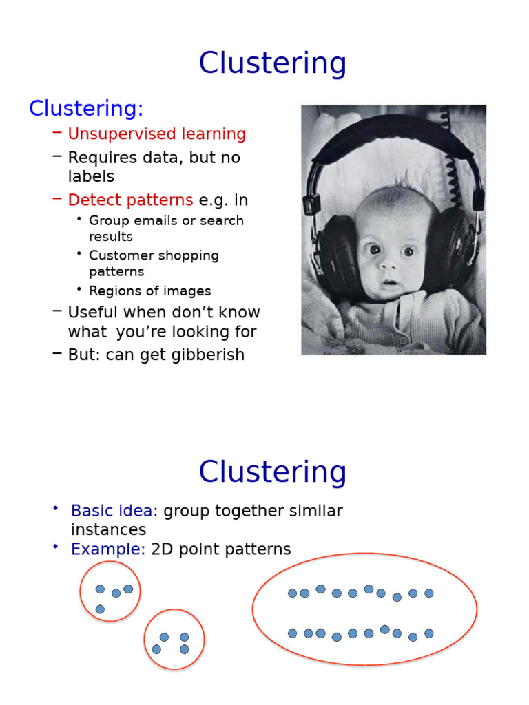 Understanding Clustering Techniques | PDF | Cluster Analysis | Image ...