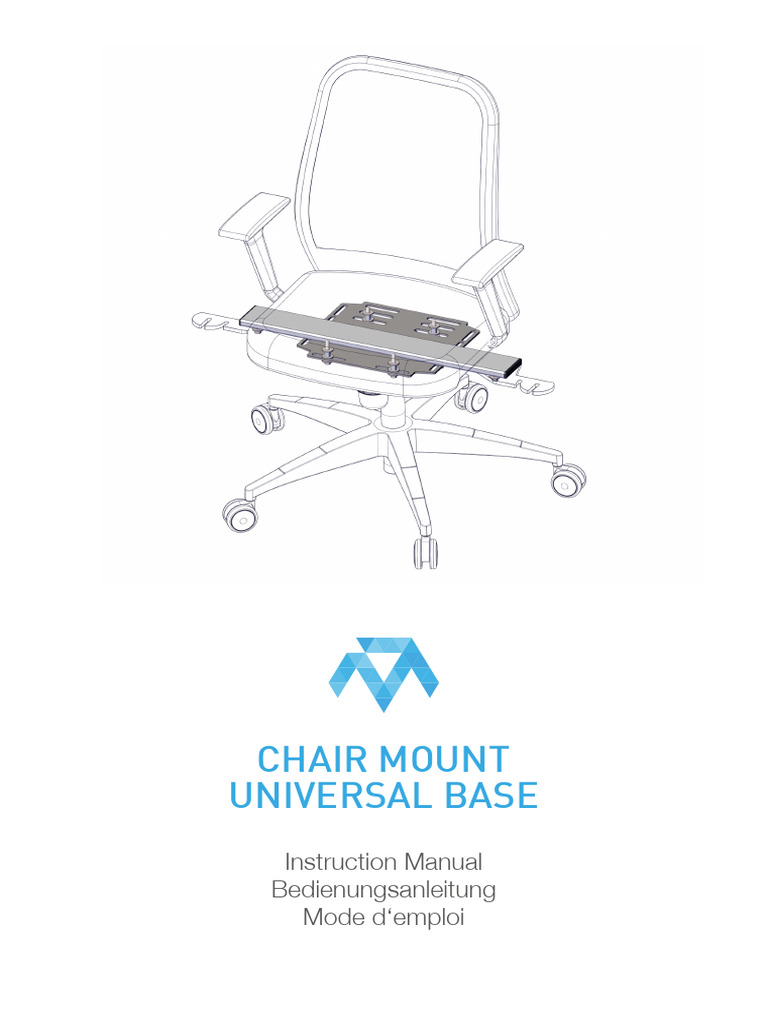 Monstertech Chair Mount Universal Base Manual | PDF
