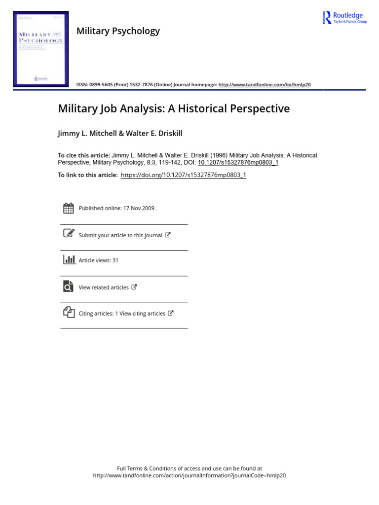Mitchell 1996 | PDF | Psychology