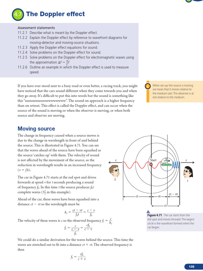 Understanding the Doppler Effect Explained | PDF | Doppler Effect ...