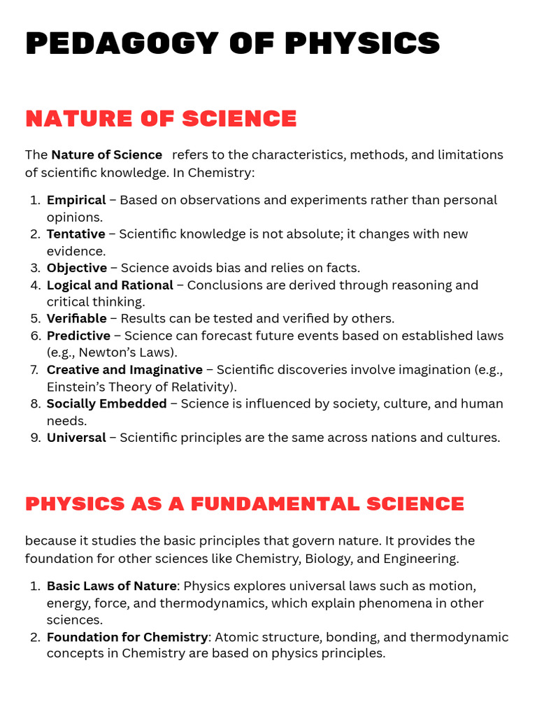 Understanding Physics in Education | PDF | Science | Physics