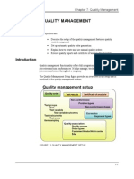 Chapter 7: Quality Management: Objectives
