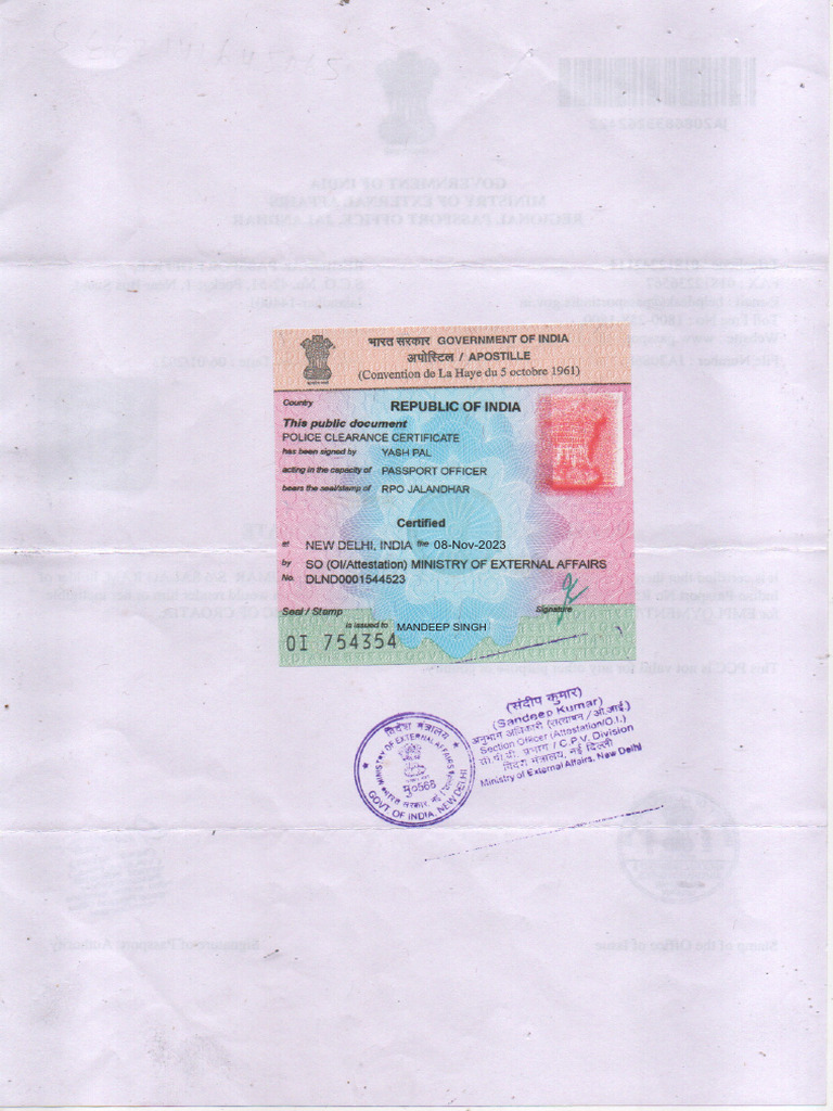 Jalandhar Apo Format | PDF