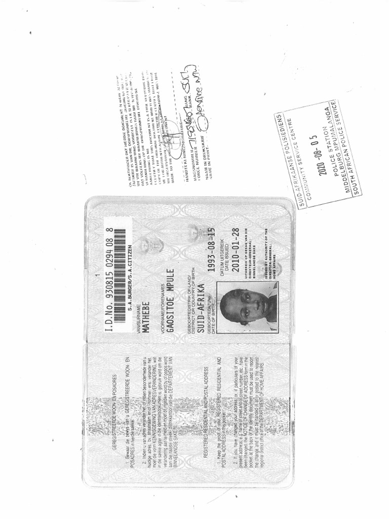 Identification | PDF