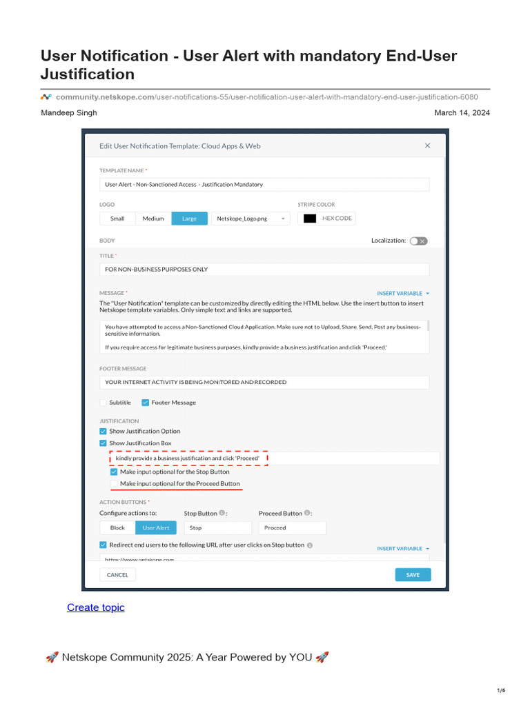 User Alert for Non-Sanctioned Apps | PDF | Information Technology ...
