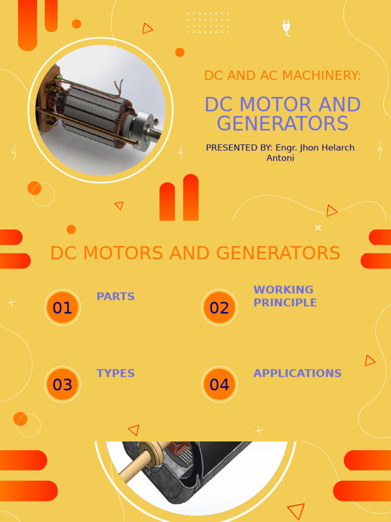 DC Motors and Generators Overview | PDF | Electric Motor | Electric ...