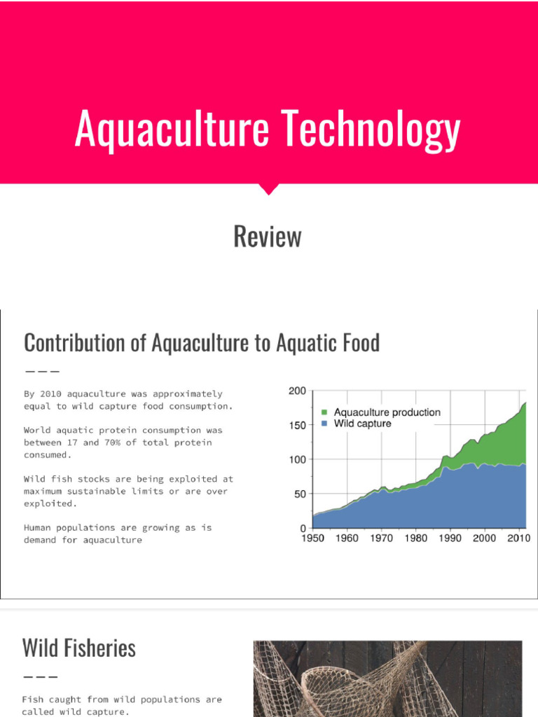 4.3 Aquaculture Fishing Technologies | PDF