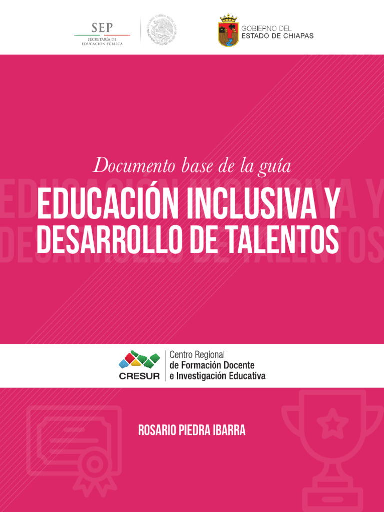 Educación Inclusiva y Talentos en Escuelas | PDF | Inteligencia | Plan ...