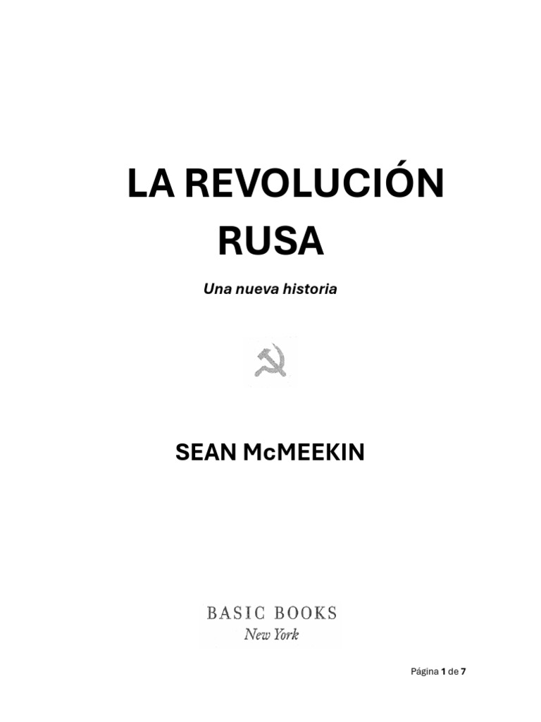 Historia y legado de la Revolución Rusa | PDF | Vladimir Lenin | Comunismo