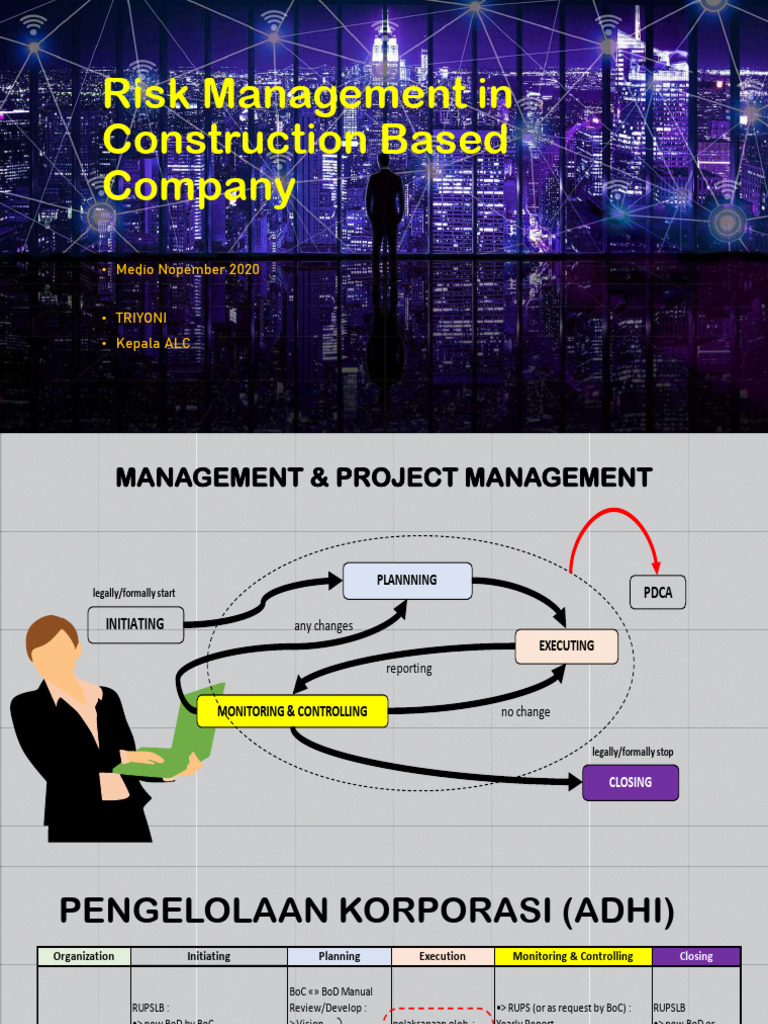 Risk Management Strategies in Construction | PDF | Specification ...