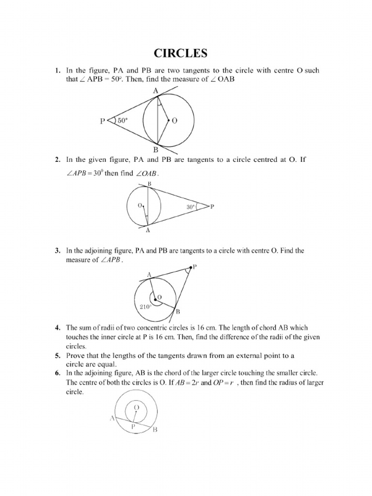 Circles | PDF