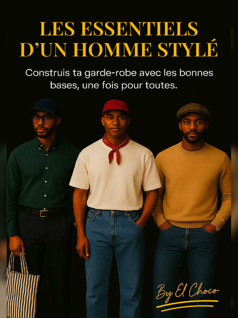 Guide des Basiques pour Homme Stylé | PDF | Chemise | Gris